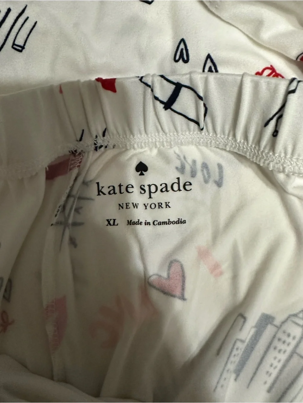 Kate Spade pajama set ***NEW*** size XL